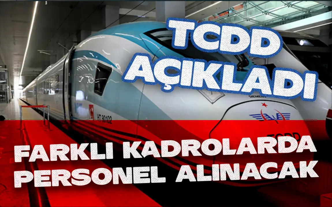 TCDD personel alımı ilanı