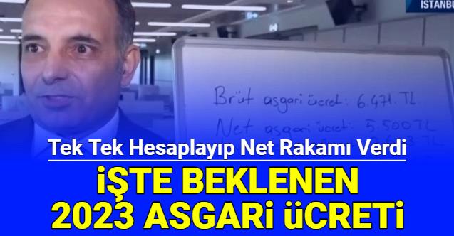 Canlı yayında asgari ücret