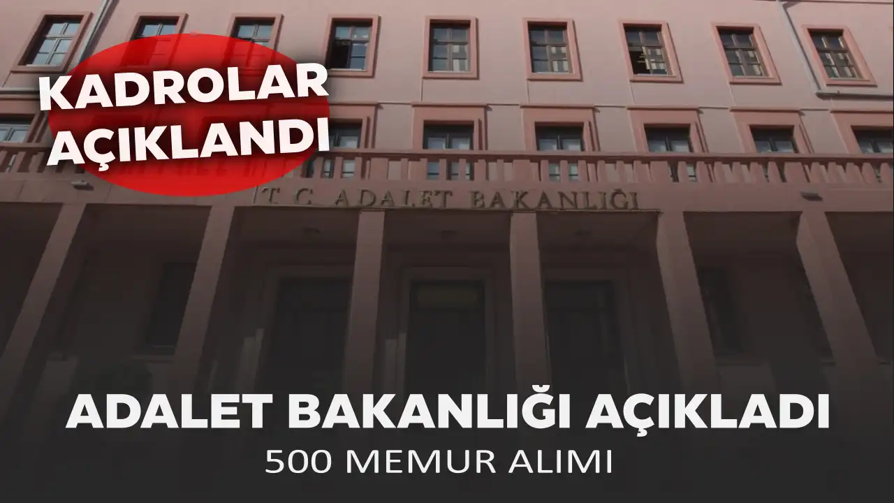 Adalet Bakanlığı yeni verdiği