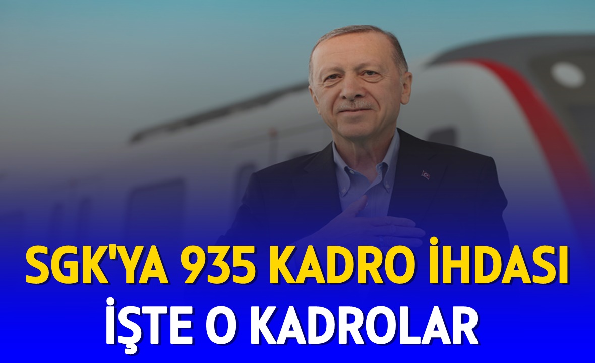 SGK’ya 935 memur alımı