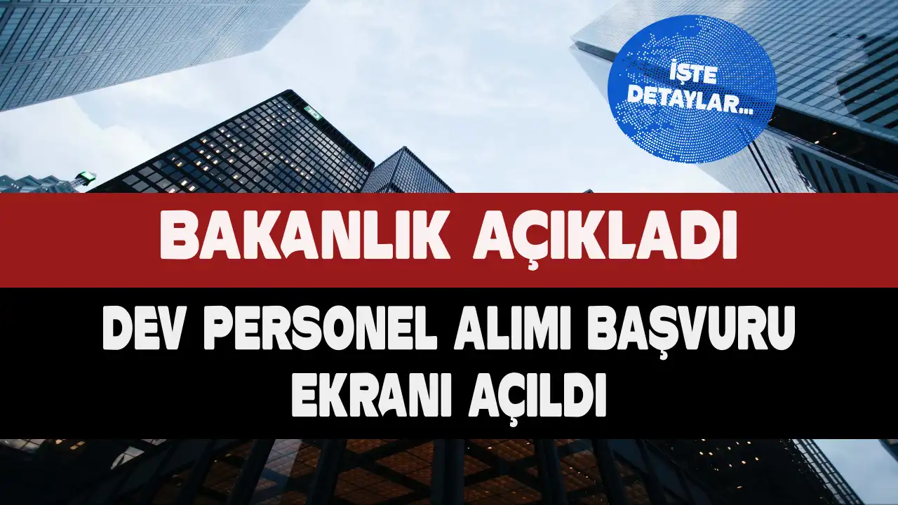 Ticaret Bakanlığı 2500 personel