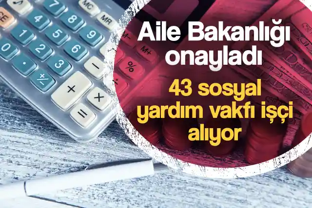 Türkiye’de 43 sosyal yardımlaşma