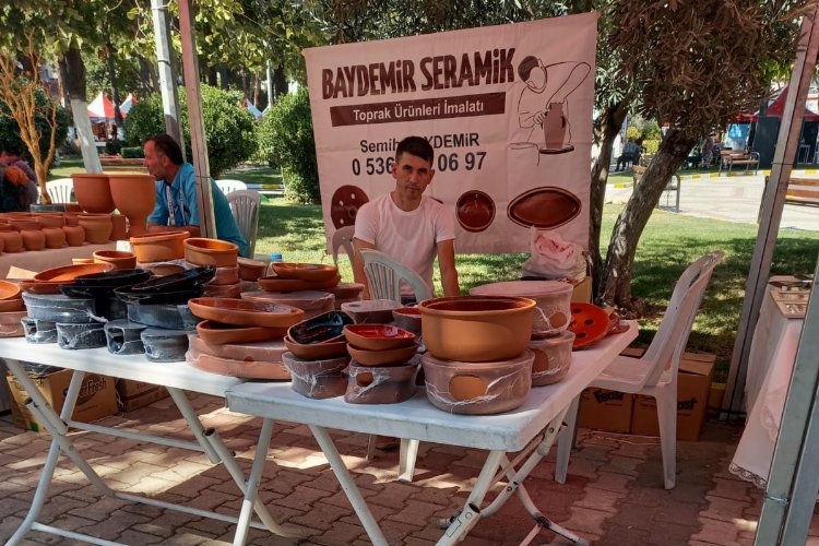 Kınık çömlekleri İzmir’deki festivalde
